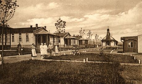 Nejvtí baráková nemocnice Brna stála od roku 1915 na bývalém vojenském...