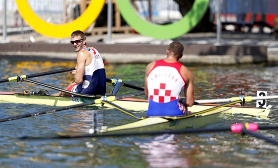 Skifa Ondej Synek vybojoval v olympijskm finle bronzovou medaili. (13....