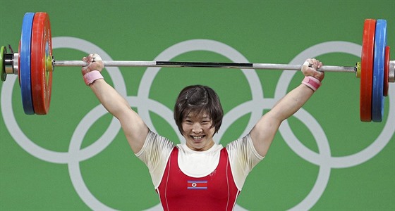 Vzpraka Lim ong-sim z KLDR ovládla na olympijských hrách v Riu de Janeiro...