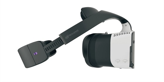 Brýle pro virtuální reality Alloy od Intelu.