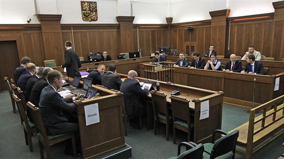 Jednání o pohledávkách za OKD u Krajského soudu v Ostrav.