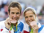 Tenisový pár Lucie Hradecká, Radek tpánek pehrál v souboji o bronz z mixu...