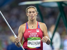 Otpaka Barbora potáková v olympijském finále. (19. srpna 2016)