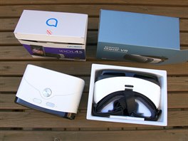 Alcatel dává kit k vybraným modelm zdarma, za Samsung  Gear VR se platí. Ale i...