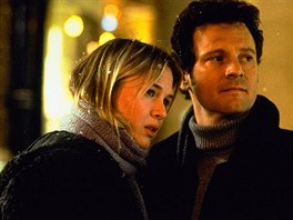 Renée Zellwegerová a Colin Firth ve filmu Deník Bridget Jonesové (2001)