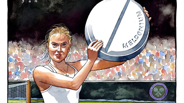 Tenistka arapovov to za meldonium schytala. Nejen od karikaturist