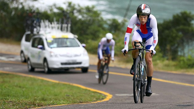 esk silnin cyklista Leopold Knig v musk asovce v brazilskm Riu. (10. srpna 2016)