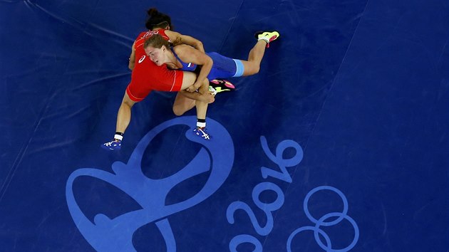Finlov souboj mezi Kaori Iovou a Ruskou Koblovovou. Japonka jako prvn ena zskala individuln zlato na tvrtch olympijskch hrch po sob.