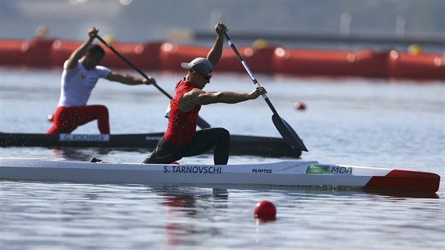 Sergej Tarnovschi v rozjce na kilometrov trati na olympijskch hrch v Riu.