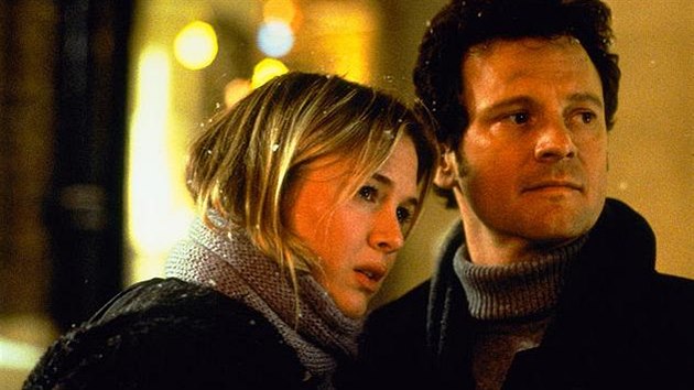 Rene Zellwegerov a Colin Firth ve filmu Denk Bridget Jonesov (2001)