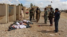 Tla zabitých talibanc v provincii Hílmand (9. bezna 2016)