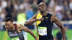 UŽ JE TO JASNÉ. Usain Bolt si běží pro další olympijské zlato, Andre De Grasse... UŽ JE TO JASNÉ. Usain Bolt si běží pro další olympijské zlato, Andre De Grasse...