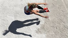 Sedmibojařka Eliška Klučinová v dálkařské disciplíně v Riu. (13. srpna 2016) Sedmibojařka Eliška Klučinová v dálkařské disciplíně v Riu. (13. srpna 2016)