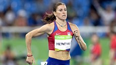 Pekákáka Zuzana Hejnová dobhla v semifinálovém závod na 400 metr první a...