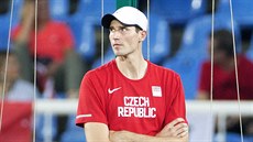 Výškař Jaroslav Bába ve finále nedokázal přeskočit 225 centimetrů a celkově... Výškař Jaroslav Bába ve finále nedokázal přeskočit 225 centimetrů a celkově...