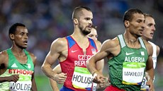 Jakub Holua (uprosted) v semifinálovém olympijském závodu na 1500 metr. (19....