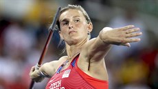 Otpaka Barbora potáková ve finále olympijského závodu v Rio de Janeiru. (19. srpna 2016)
