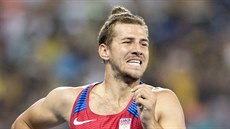 Desetibojař Jiří Sýkora během čtyřstovky na olympijských hrách v Riu de Janeiru. Desetibojař Jiří Sýkora během čtyřstovky na olympijských hrách v Riu de Janeiru.