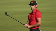 Rafael Cabrera-Bello v prvním kole olympijského turnaje golfist v Riu.