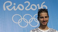 ÚSMĚV. Peter Sagan na tiskové konferenci před olympijským závodem bikerů v Riu... ÚSMĚV. Peter Sagan na tiskové konferenci před olympijským závodem bikerů v Riu...