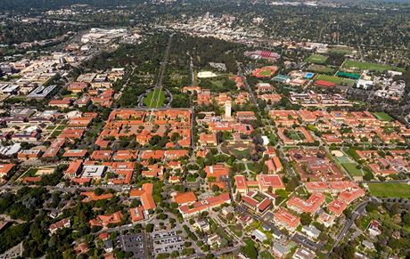Kampus Stanfordovy univerzity v kalifornském Silicon Valley