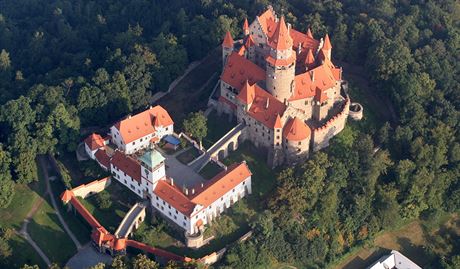 Hrad Bouzov na Olomoucku.