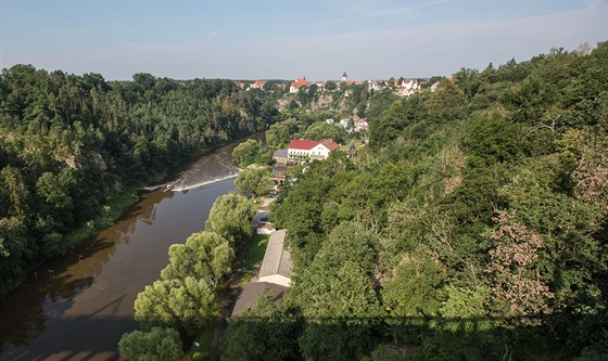 Údolí Lunice peklenul ve 30. letech 20. století most, kterému se íká...