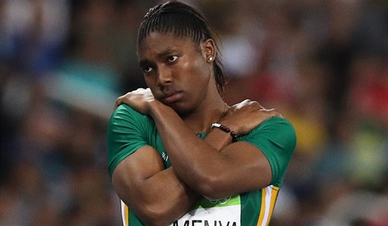 Caster Semenyaová na olympijských hrách v Riu de Janeiro.