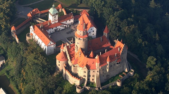 Hrad Bouzov na Olomoucku.