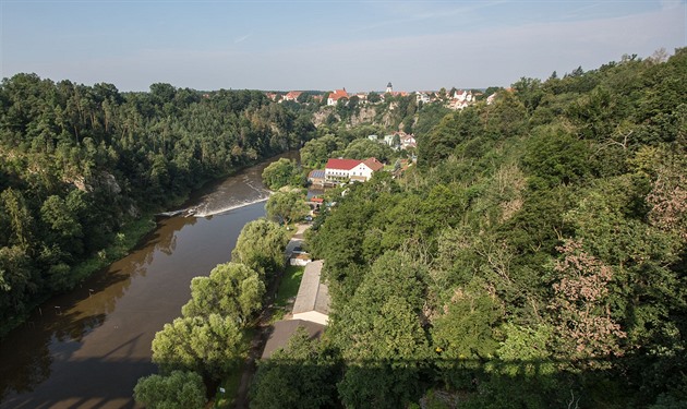 Údolí Lunice peklenul ve 30. letech 20. století most, kterému se íká...