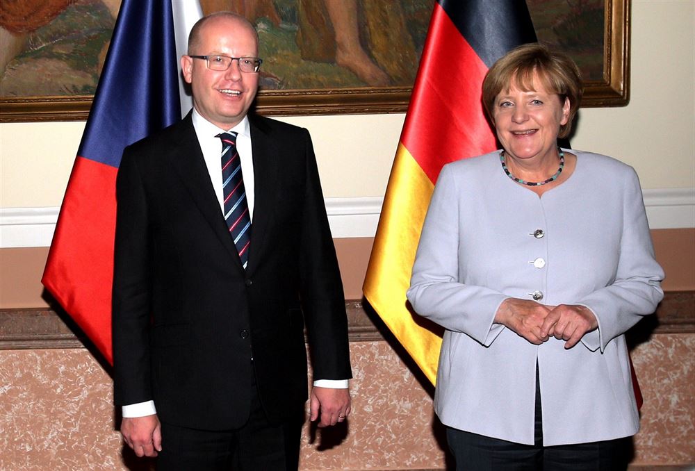 25.8.2016 Angela Merkelova, navsteva v Praze Foto Michal Sula Mafra Online...