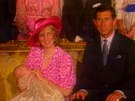 Princezna Diana s dvoutýdenním Williamem