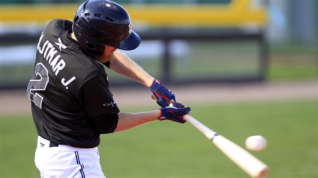 Momentka z rozhodujícího utkání finále extraligy baseballistů mezi Draky Brno a... Momentka z rozhodujícího utkání finále extraligy baseballistů mezi Draky Brno a...