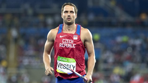 esk otpa Vtzslav Vesel ve finle olympijsk soute. (21. srpna 2016)