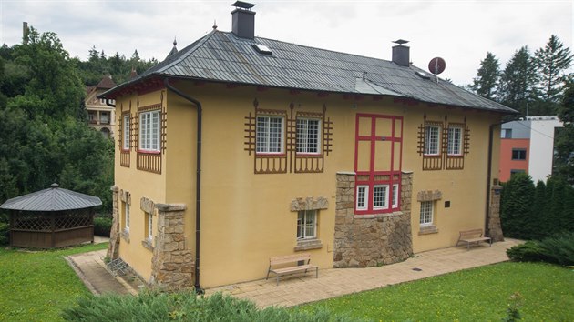 Vila vznikla v roce 1903 podle nvrhu architekta Duana Jurkovie.