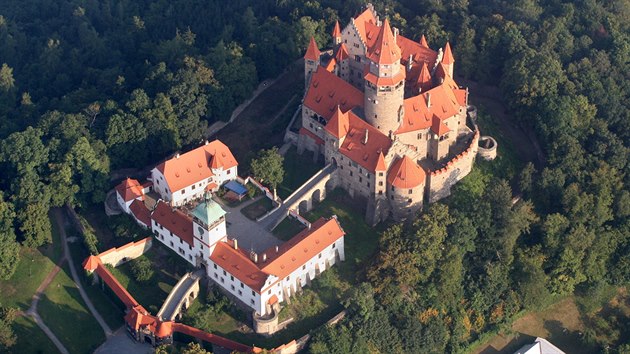 Hrad Bouzov na Olomoucku.