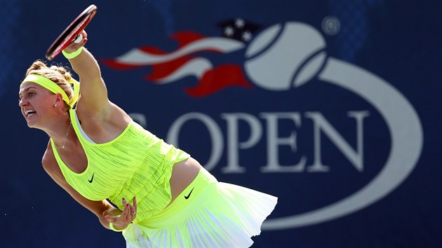 Petra Kvitov v prvnm kole US Open