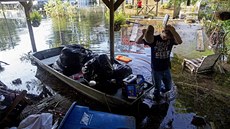 Jih americké Louisiany postihly niivé záplavy (20.8.2016).