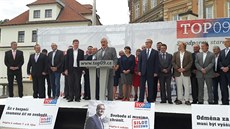TOP 09 odstartovala kampaň před podzimními volbami TOP 09 odstartovala kampaň před podzimními volbami