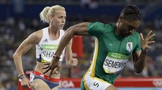 Caster Semenyaová na olympijských hrách v Riu.