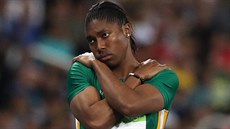 Caster Semenyaová na olympijských hrách v Riu de Janeiro.