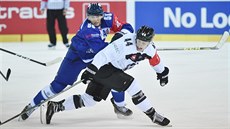 Zleva Martin Ševc z Liberce a Elias Karvonen z Turku. Zleva Martin Ševc z Liberce a Elias Karvonen z Turku.