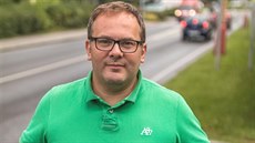 Petr Čaník s cenami ankety Nejhorší díra republiky Petr Čaník s cenami ankety Nejhorší díra republiky