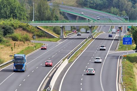 Dálnice D6 z Karlových Var do Prahy