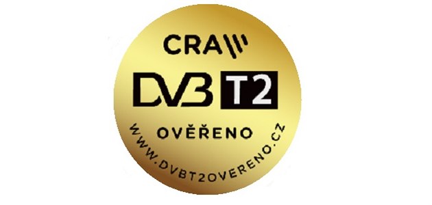 Označení přístrojů splňujících normu DVB-T2 Označení přístrojů splňujících normu DVB-T2