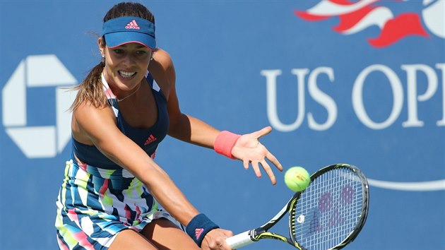 Srbsk tenistka Ana Ivanoviov hraje v prvnm kole US Open s Allertovou.