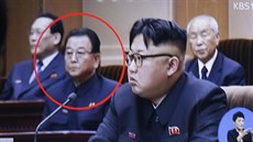 Severokorejský vůdce Kim Čong-un a místopředseda vlády KLDR pro vzdělání Kim... Severokorejský vůdce Kim Čong-un a místopředseda vlády KLDR pro vzdělání Kim...