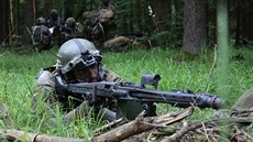 Cvičení Bundeswehru. Ilustrační snímek. Cvičení Bundeswehru. Ilustrační snímek.