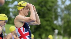 JONATHAN BROWNLEE. Letošní vítěz ETU Triathlon Premium European Cup v Karlových... JONATHAN BROWNLEE. Letošní vítěz ETU Triathlon Premium European Cup v Karlových...