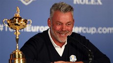 Kapitán evropského výběru pro golfový Ryder Cup Darren Clarke na tiskové... Kapitán evropského výběru pro golfový Ryder Cup Darren Clarke na tiskové...